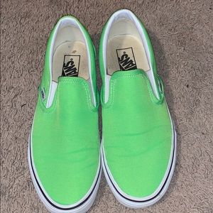 Lime Green Neon Vans